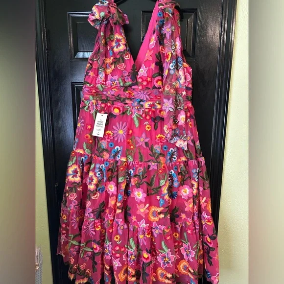 JESSAKAE HIBISCUS 2X Dress 🌺 NWT - Picture 2 of 4